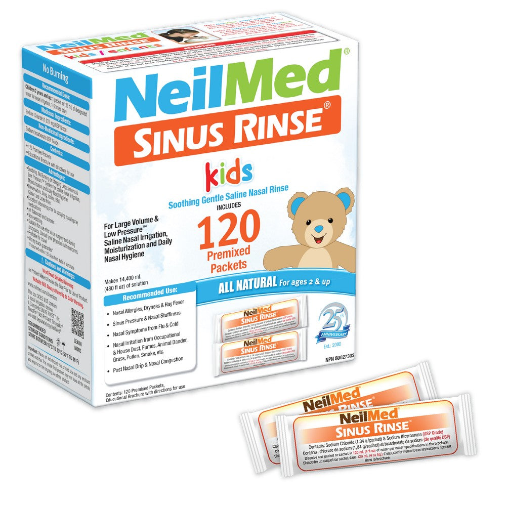 Sinus Rinse Pediatric 120 Packets