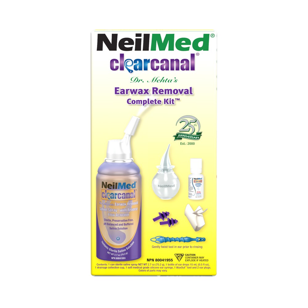 Clearcanal Ear Wax Removal Complete Kit - 75mL