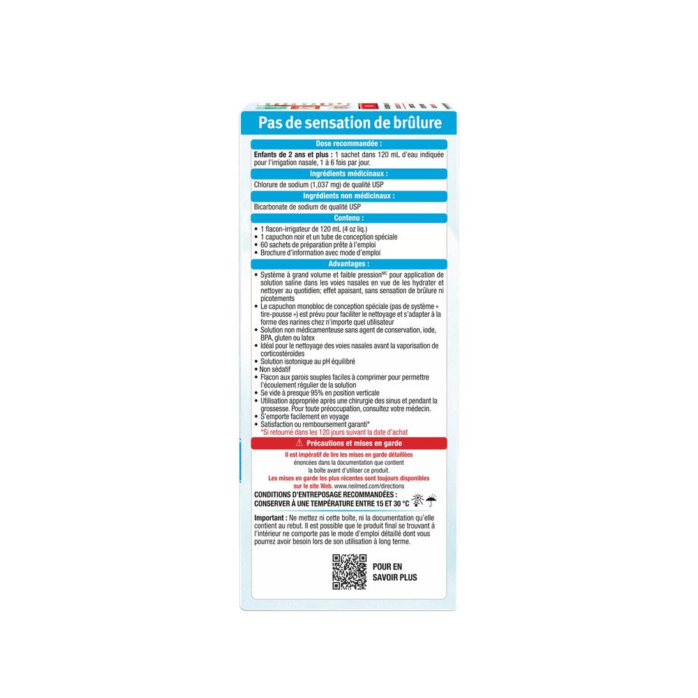 Sinus Rinse Pediatric Kit with 60 Packets