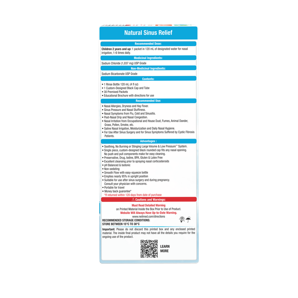 Sinus Rinse Pediatric Starter Kit