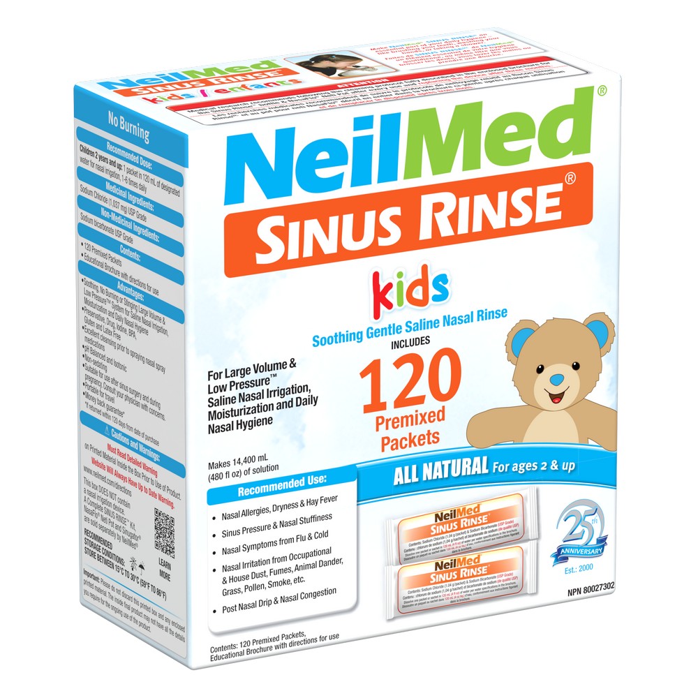 Sinus Rinse Pediatric 120 Packets