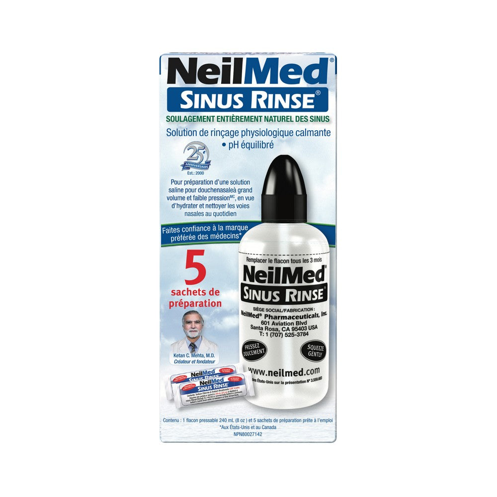 Sinus Rinse Starter Kit with 5 Packets
