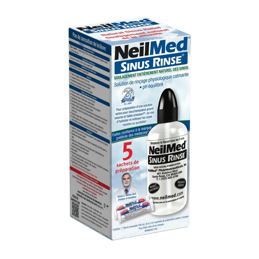 Sinus Rinse Starter Kit with 5 Packets