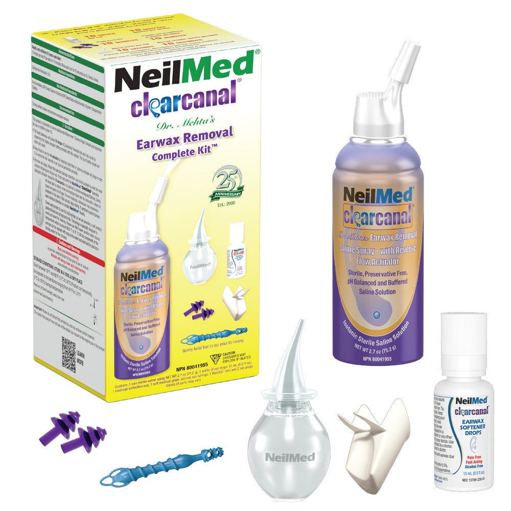 Clearcanal Ear Wax Removal Complete Kit - 75mL
