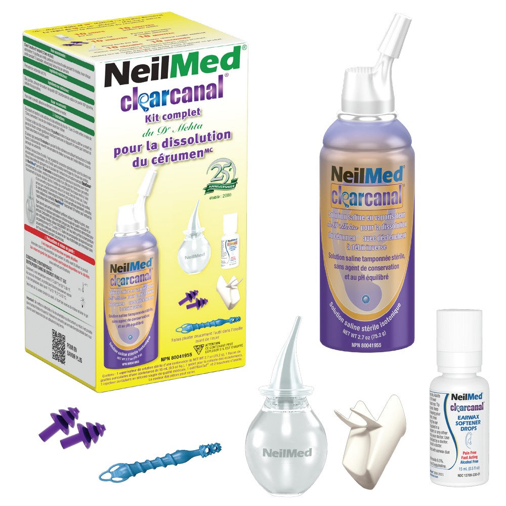 Clearcanal Ear Wax Removal Complete Kit - 75mL