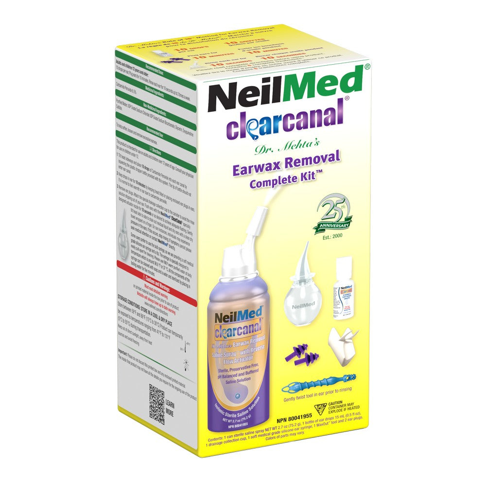 Clearcanal Ear Wax Removal Complete Kit - 75mL