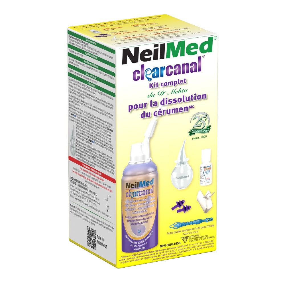 Clearcanal Ear Wax Removal Complete Kit - 75mL