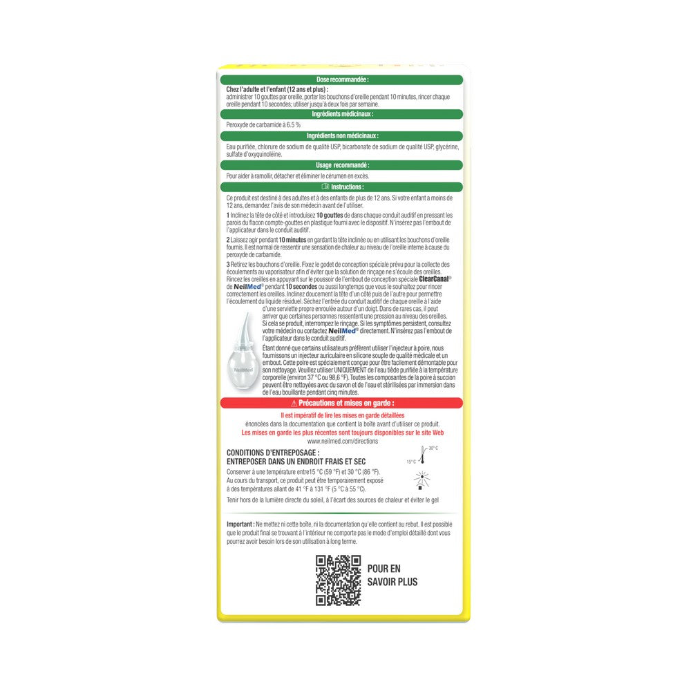 Clearcanal Ear Wax Removal Complete Kit - 75mL