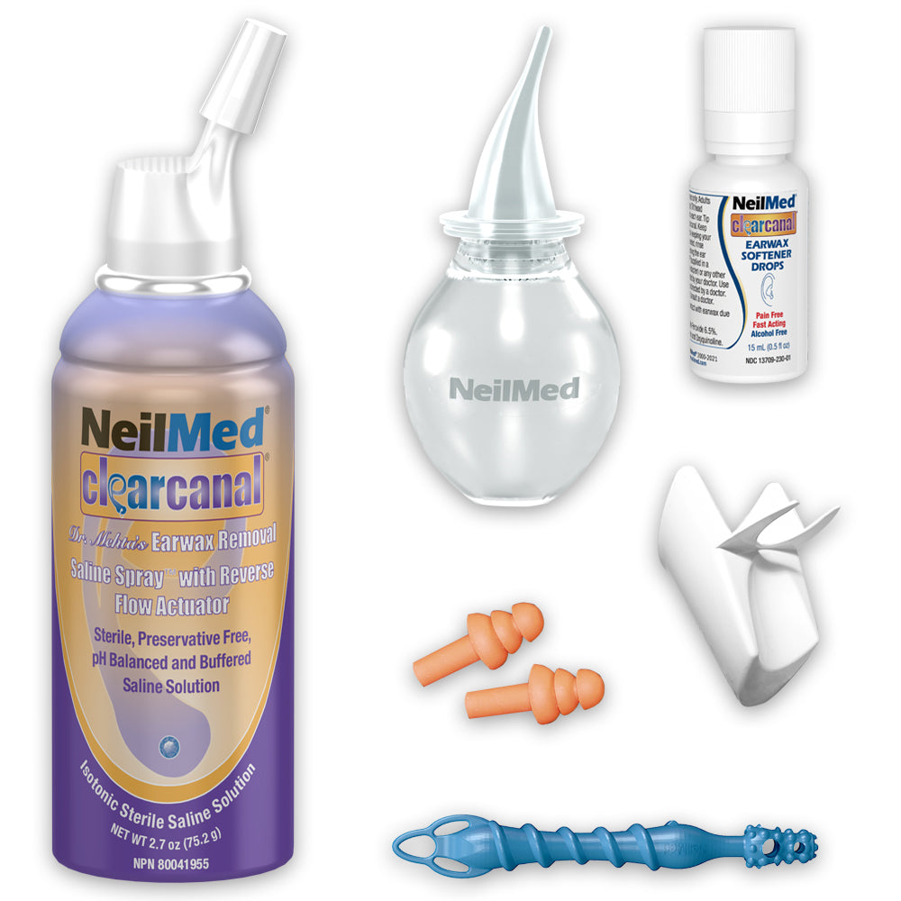 Clearcanal Ear Wax Removal Complete Kit - 75mL