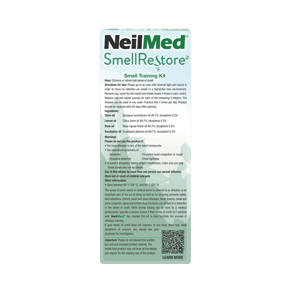 NeilMed Smell Restore - All Natural Smell Training Kit