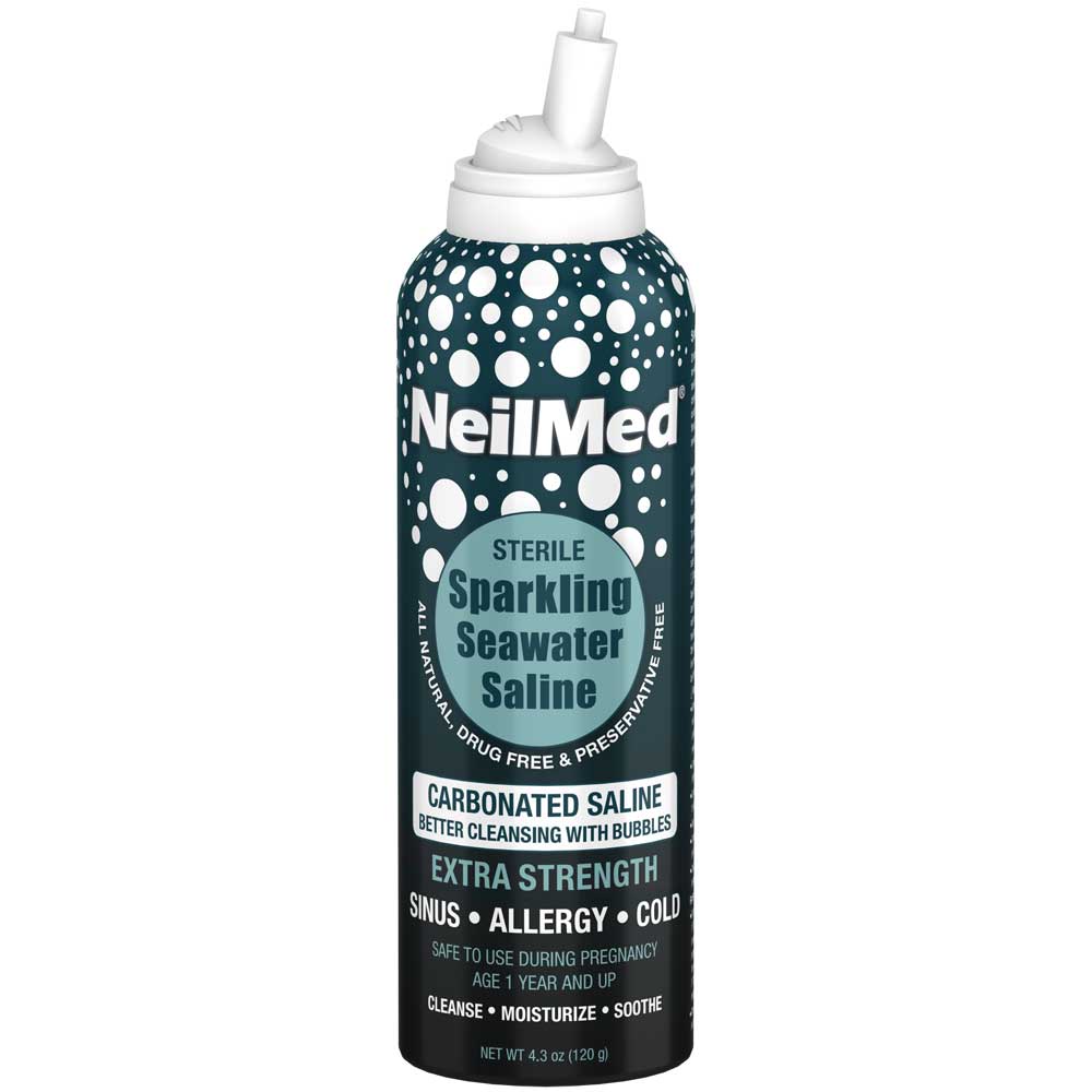 Sparkling Seawater Extra Strength Carbonated Saline Spray 125 mL