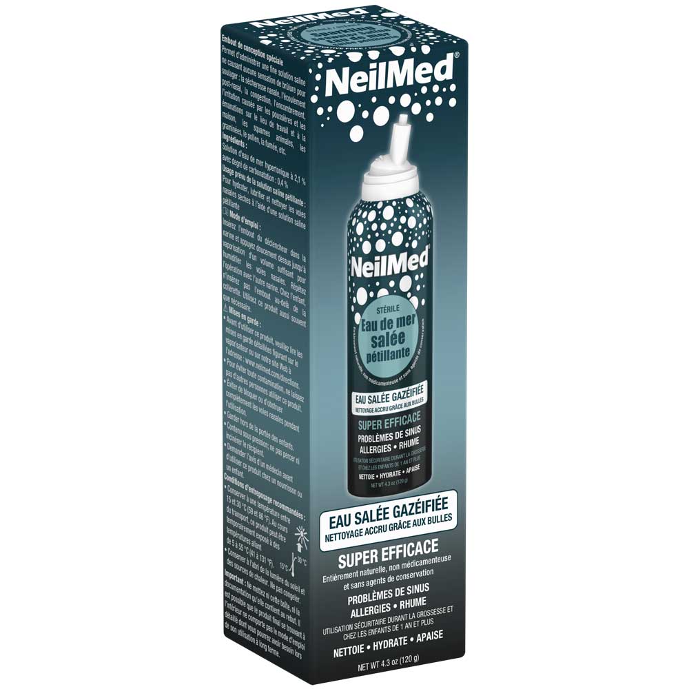 Sparkling Seawater Extra Strength Carbonated Saline Spray 125 mL