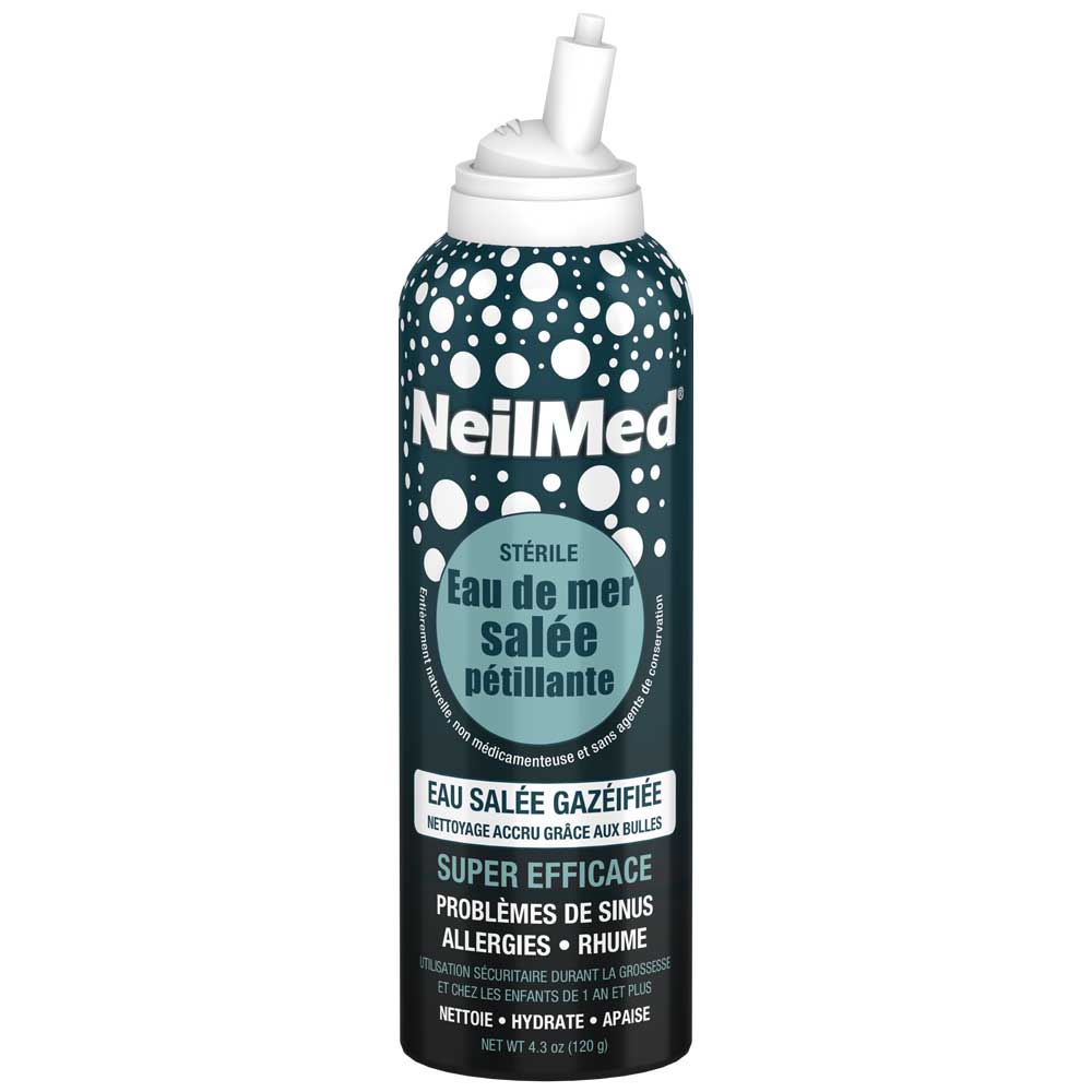 Sparkling Seawater Extra Strength Carbonated Saline Spray 125 mL