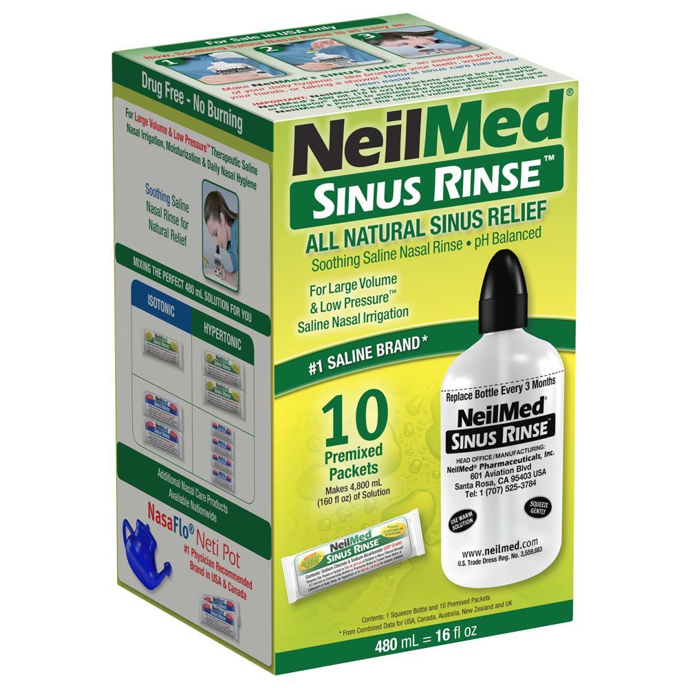 Sinus Rinse 16oz Extra Large Bottle Kit